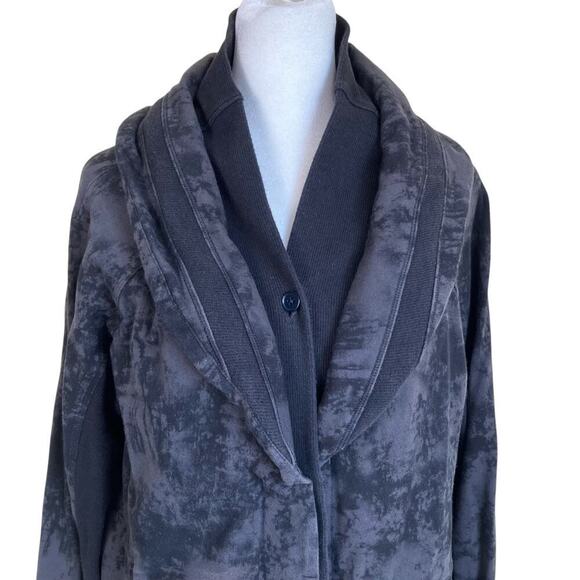 Lululemon Sz 12 To Class Jacket in Sea Bed Black Deep Coal Black Light Flaw - Picture 3 of 16